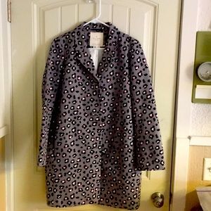Kate Spade NWOT. Cheetah print coat.